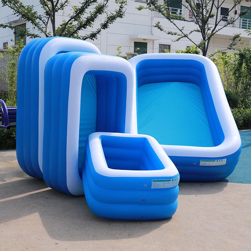 Hot Sale Inflatable Swimming Pool Children Ocean Pool Baby Bath Swim Tubs plus Size Large PVC Kids Swimming Pools Eco-Friendly