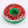 Mini Water Coasters Floating Inflatable Cup Holder Swimming Pool Drink Float Toy Inflatable Circle Pool Coasters Swan Flamingo