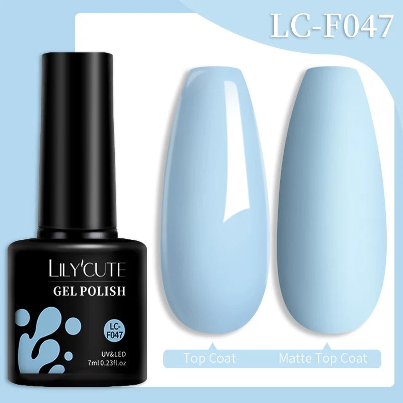 129 Colors 7ML Nail Gel Polish Nail Supplies Vernis Semi Permanent Nail Art Manicure Soak off LED UV Gel Nail Varnishes
