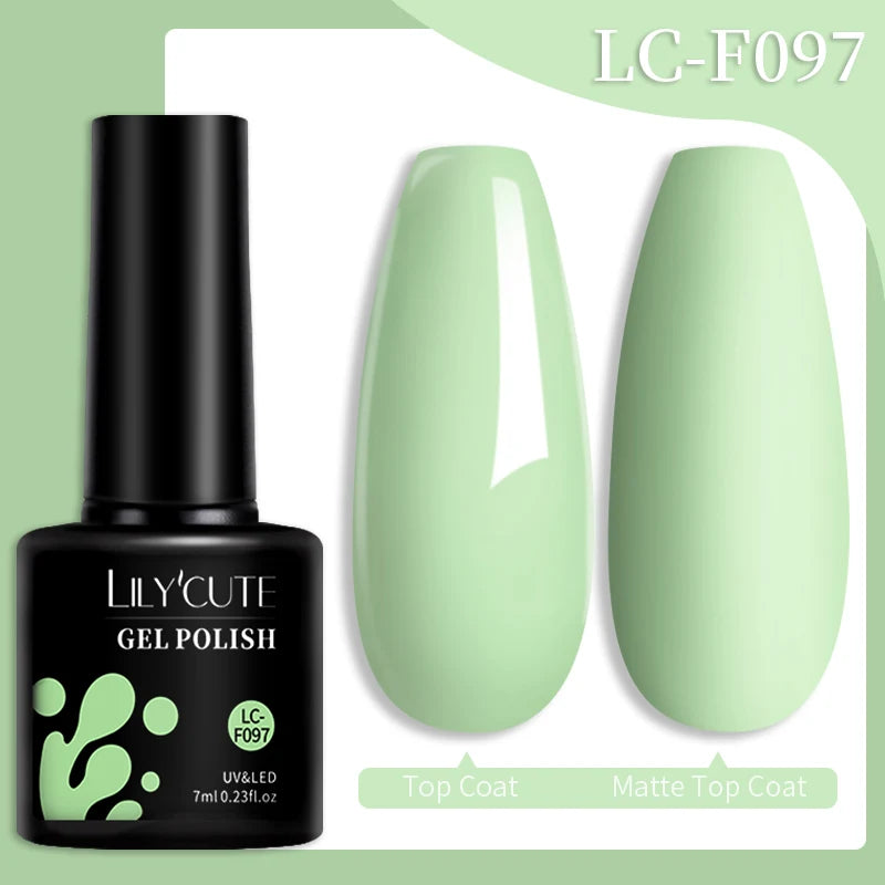 129 Colors 7ML Nail Gel Polish Nail Supplies Vernis Semi Permanent Nail Art Manicure Soak off LED UV Gel Nail Varnishes