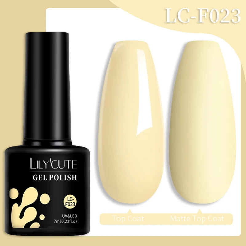 129 Colors 7ML Nail Gel Polish Nail Supplies Vernis Semi Permanent Nail Art Manicure Soak off LED UV Gel Nail Varnishes