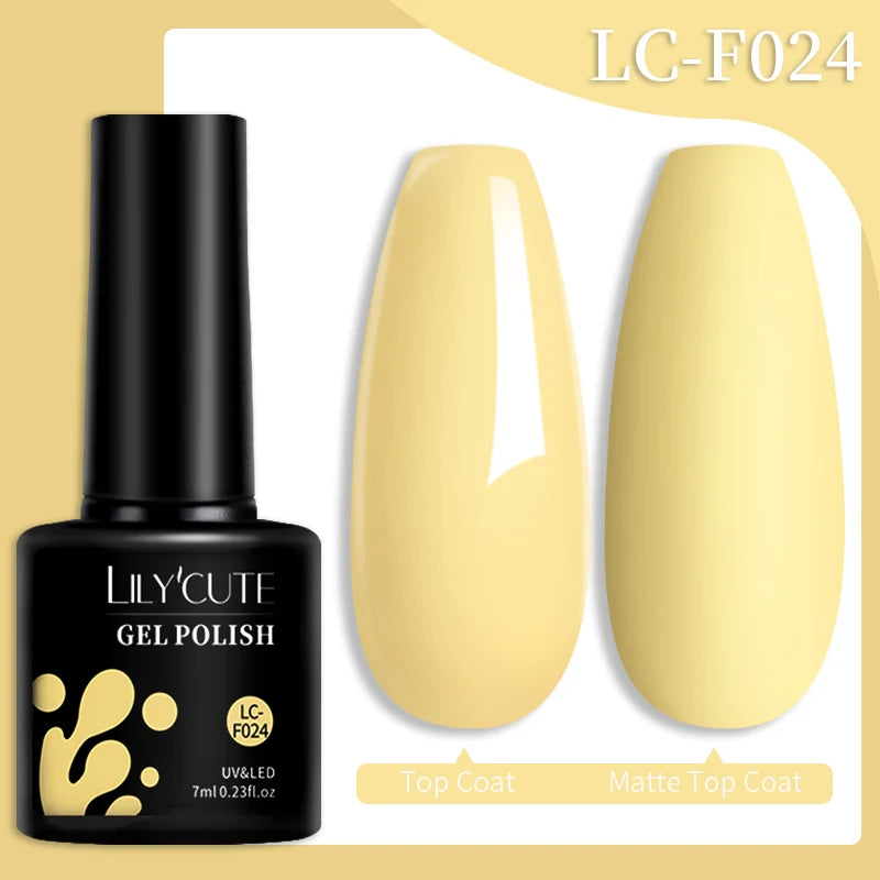 129 Colors 7ML Nail Gel Polish Nail Supplies Vernis Semi Permanent Nail Art Manicure Soak off LED UV Gel Nail Varnishes