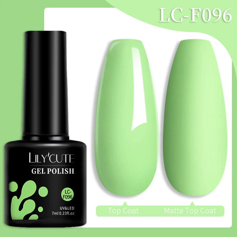 129 Colors 7ML Nail Gel Polish Nail Supplies Vernis Semi Permanent Nail Art Manicure Soak off LED UV Gel Nail Varnishes