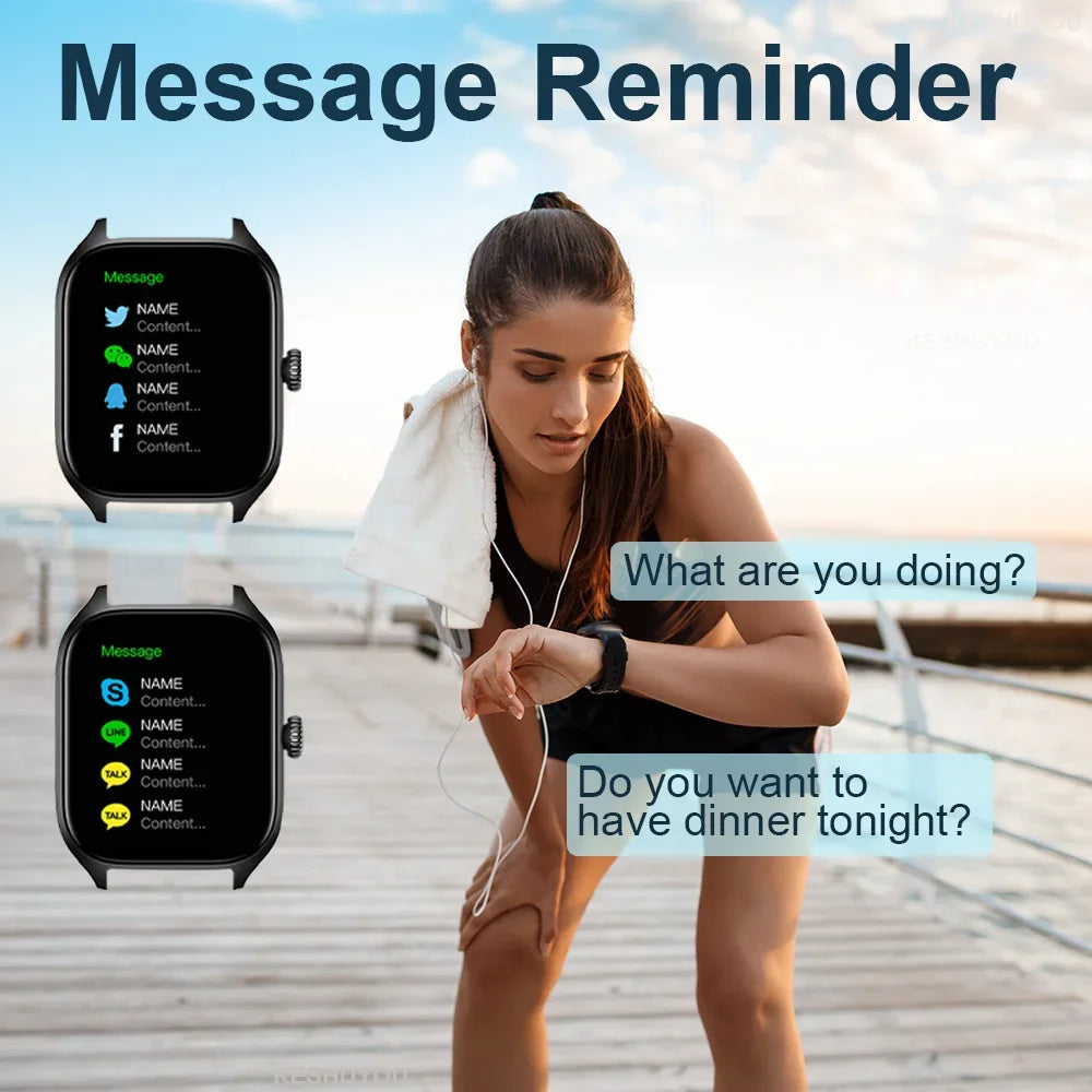 New H9 Pro Max Smart Watch Dial to Answer Calls Calorie Tracking Heart Rate Oximetry Monitoring Bluetooth Smartwatch