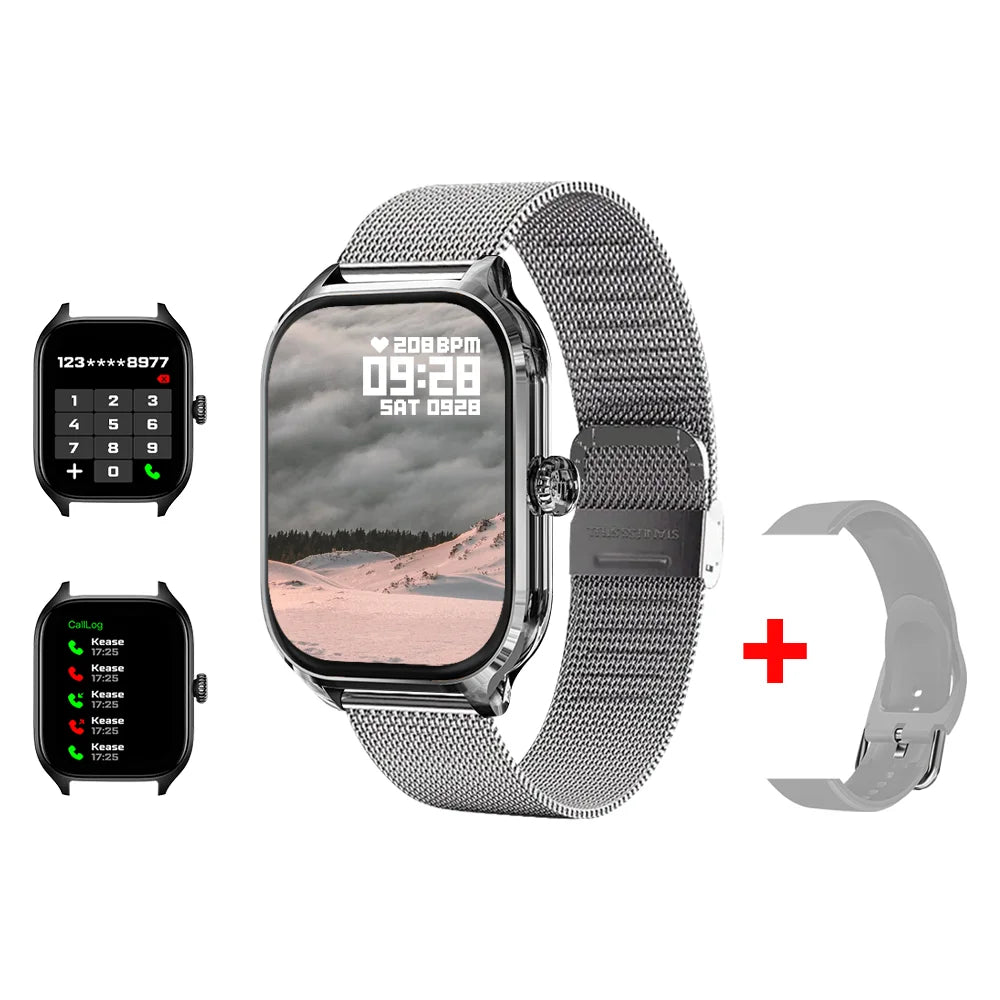 New H9 Pro Max Smart Watch Dial to Answer Calls Calorie Tracking Heart Rate Oximetry Monitoring Bluetooth Smartwatch