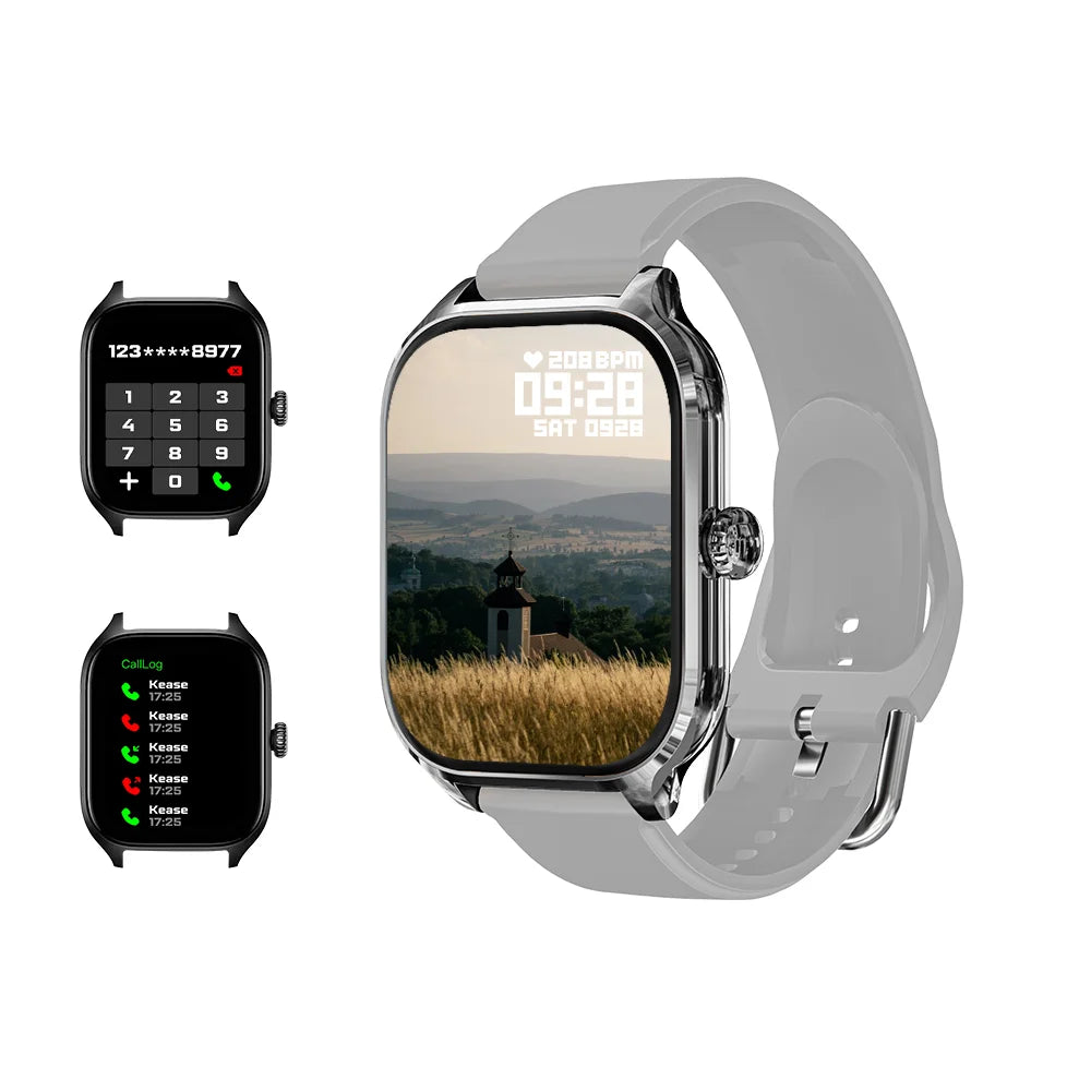 New H9 Pro Max Smart Watch Dial to Answer Calls Calorie Tracking Heart Rate Oximetry Monitoring Bluetooth Smartwatch