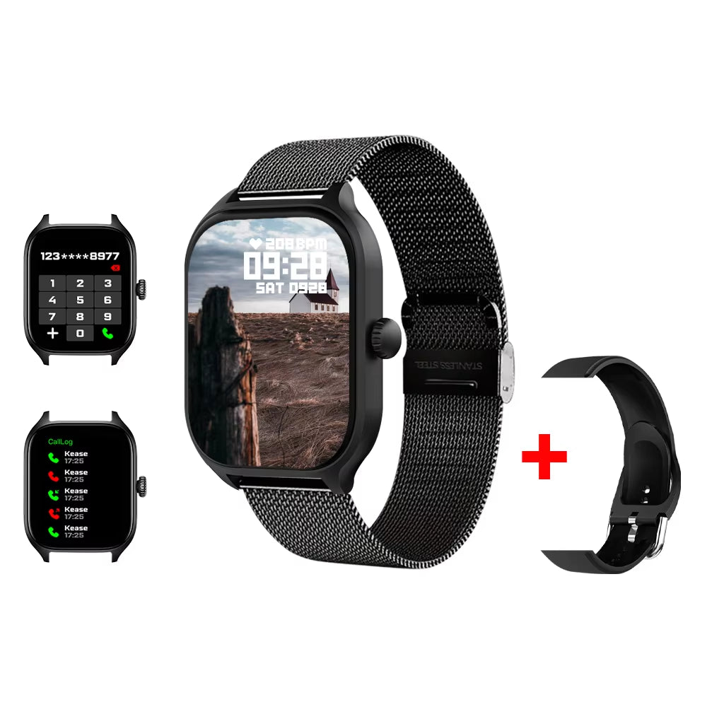 New H9 Pro Max Smart Watch Dial to Answer Calls Calorie Tracking Heart Rate Oximetry Monitoring Bluetooth Smartwatch