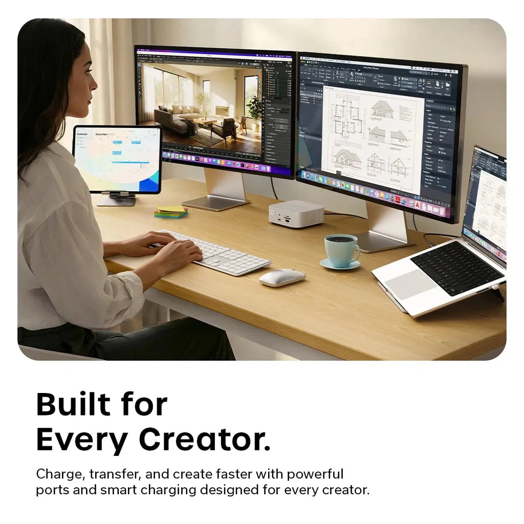 Thunderbolt 5 Cubedock™ with SSD Enclosure