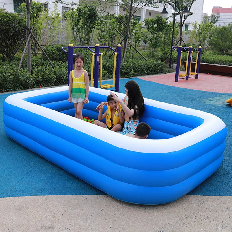 Hot Sale Inflatable Swimming Pool Children Ocean Pool Baby Bath Swim Tubs plus Size Large PVC Kids Swimming Pools Eco-Friendly