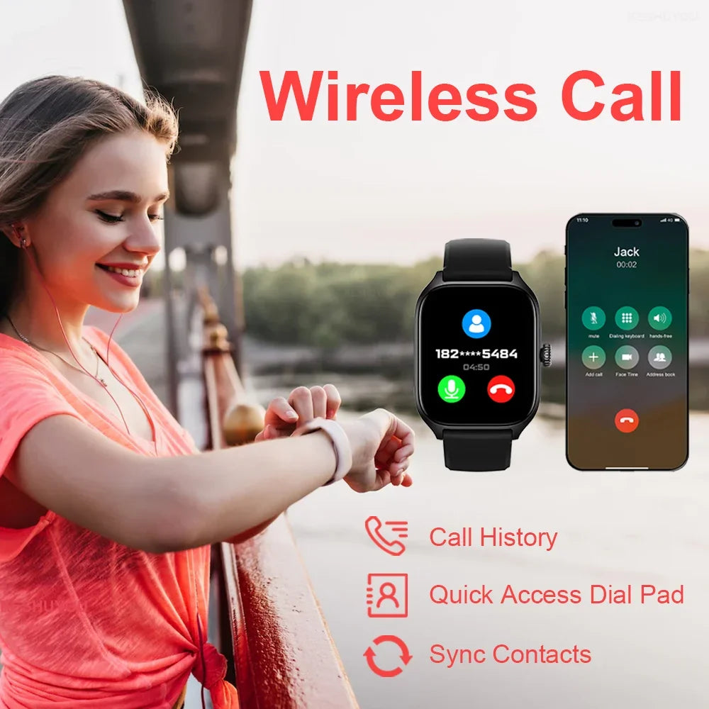 New H9 Pro Max Smart Watch Dial to Answer Calls Calorie Tracking Heart Rate Oximetry Monitoring Bluetooth Smartwatch